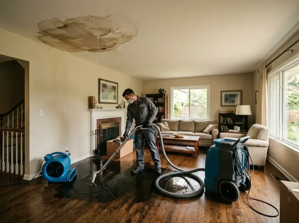 attic-pipe-burst-ceiling-drip-008 — frequently asked questions, Water Damage Restoration & Carpet Care in Mount Pleasant, IA